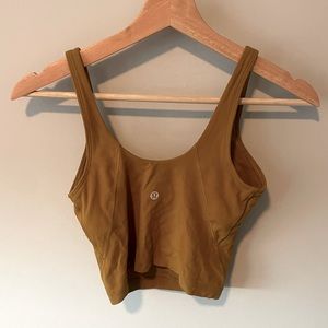 lululemon athletica Brown Tank Top